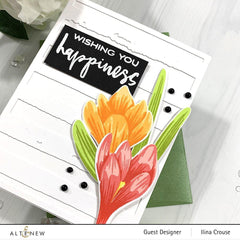 Altenew Build-A-Flower Set Build-A-Flower: Crocus Layering Stamp & Die Set