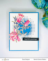 Altenew Build-A-Flower Set Build-A-Flower: Giant Bellflower Layering Stamp & Die Set