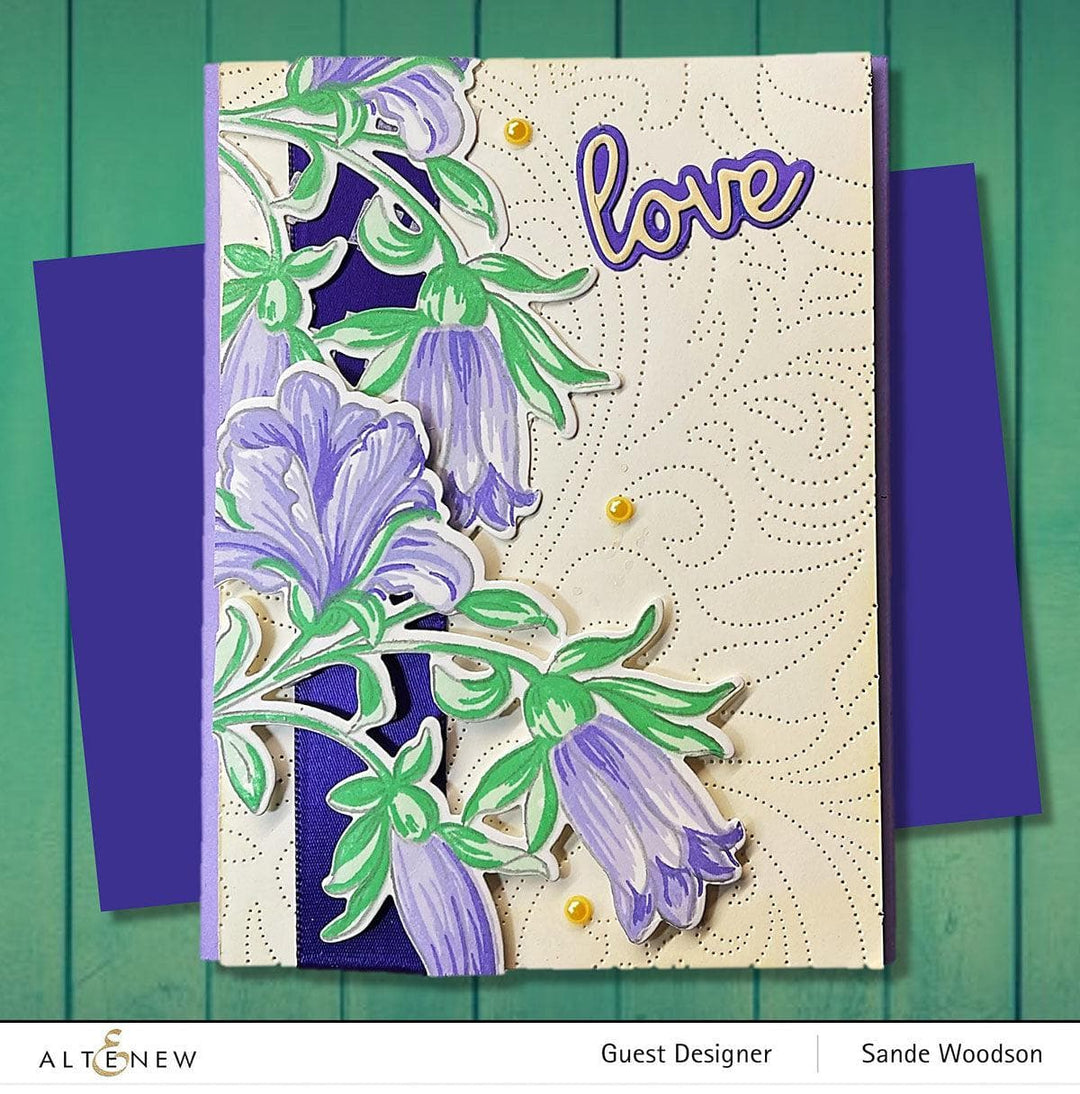 Altenew Build-A-Flower Set Build-A-Flower: Giant Bellflower Layering Stamp & Die Set