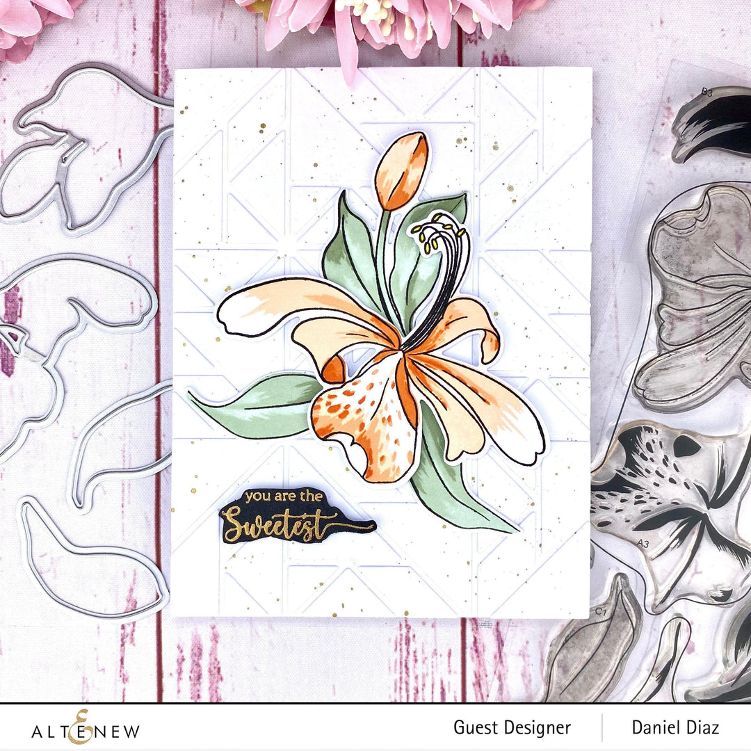Altenew Build-A-Flower Set Build-A-Flower: Honeysuckle Layering Stamp & Die Set