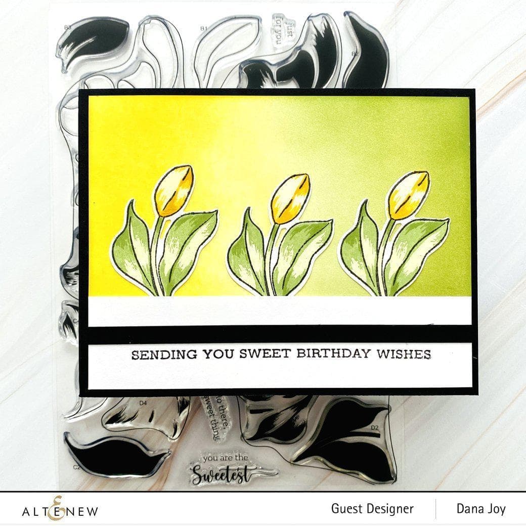 Altenew Build-A-Flower Set Build-A-Flower: Honeysuckle Layering Stamp & Die Set