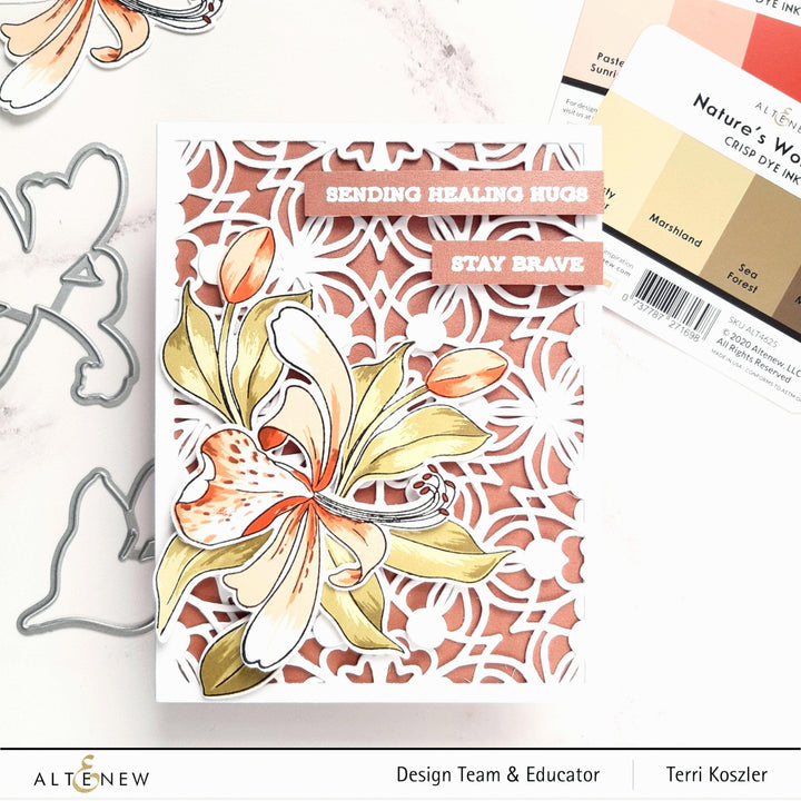 Altenew Build-A-Flower Set Build-A-Flower: Honeysuckle Layering Stamp & Die Set