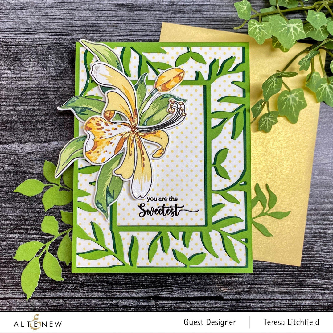 Altenew Build-A-Flower Set Build-A-Flower: Honeysuckle Layering Stamp & Die Set