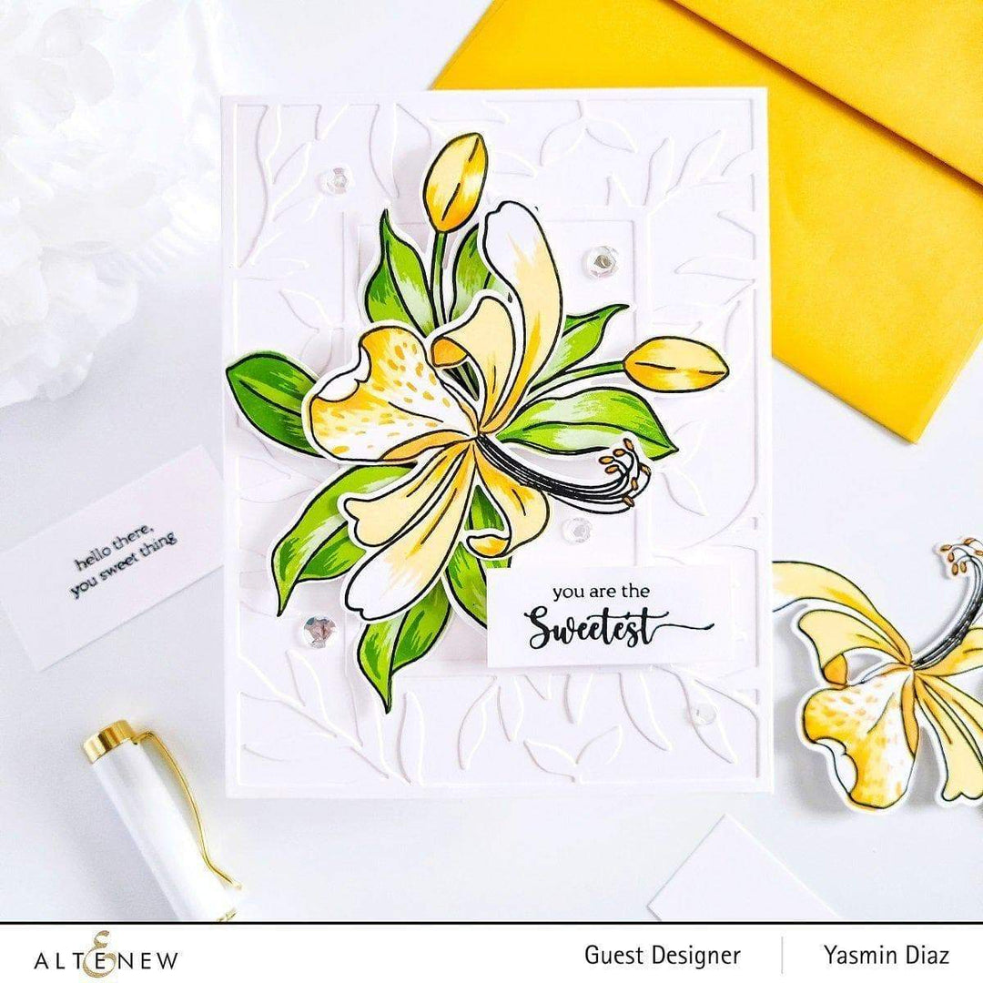 Altenew Build-A-Flower Set Build-A-Flower: Honeysuckle Layering Stamp & Die Set