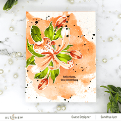 Altenew Build-A-Flower Set Build-A-Flower: Honeysuckle Layering Stamp & Die Set