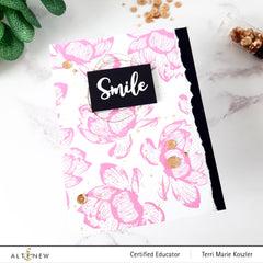 Altenew Build-A-Flower Set Build-A-Flower: Indian Lotus Layering Stamp & Die Set