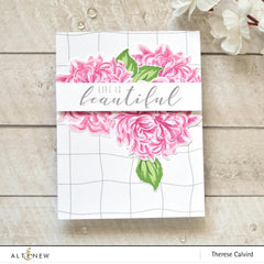 Altenew Build-A-Flower Set Build-A-Flower: Japanese Mum Layering Stamp & Die Set