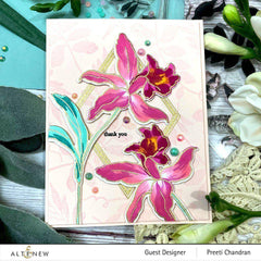 Altenew Build-A-Flower Set Build-A-Flower: Laelia Layering Stamp & Die Set