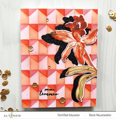 Altenew Build-A-Flower Set Build-A-Flower: Laelia Layering Stamp & Die Set