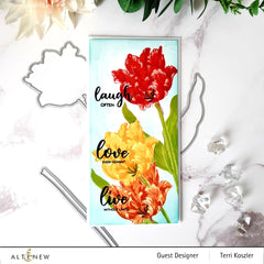 Altenew Build-A-Flower Set Build-A-Flower: Parrot Tulips Layering Stamp & Die Set