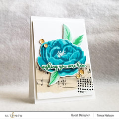 Altenew Build-A-Flower Set Build-A-Flower: Peony Layering Stamp & Die Set