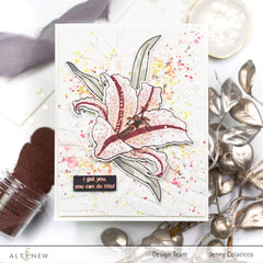 Altenew Build-A-Flower Set Build-A-Flower: Queen of the Lilies Layering Stamp & Die Set