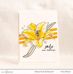 Altenew Build-A-Flower Set Build-A-Flower: Queen of the Lilies Layering Stamp & Die Set