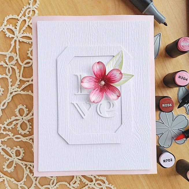 Altenew Build-A-Flower Set Build-A-Flower: Sakura Blossom Layering Stamp & Die Set