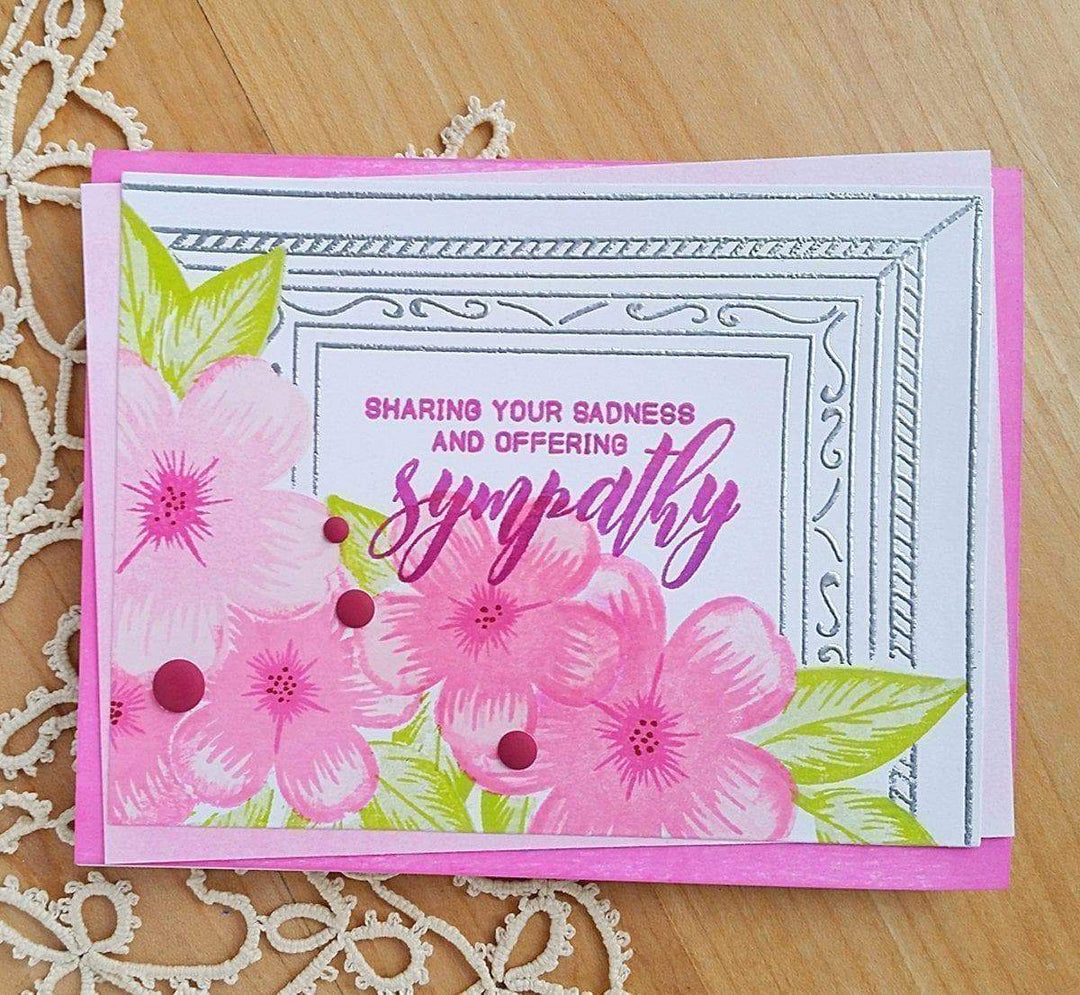 Altenew Build-A-Flower Set Build-A-Flower: Sakura Blossom Layering Stamp & Die Set