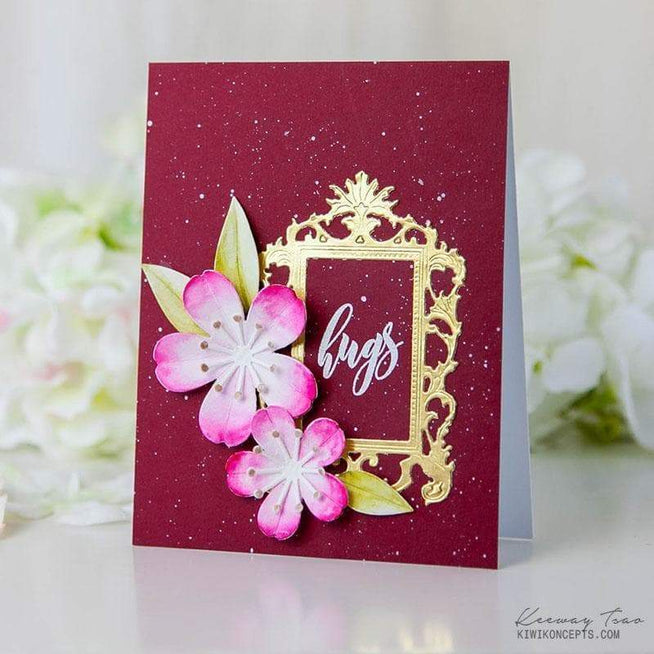 Altenew Build-A-Flower Set Build-A-Flower: Sakura Blossom Layering Stamp & Die Set