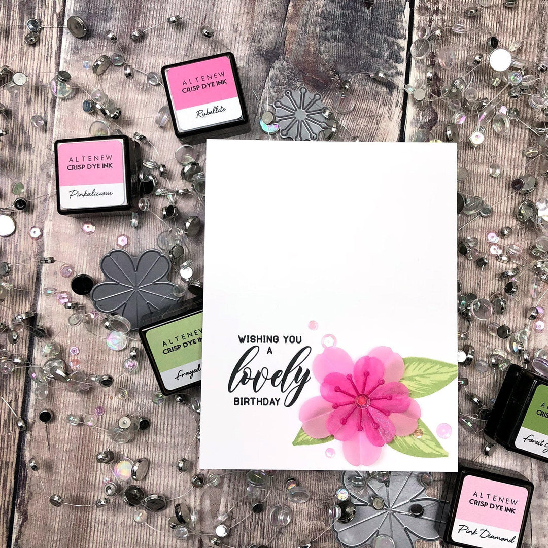 Altenew Build-A-Flower Set Build-A-Flower: Sakura Blossom Layering Stamp & Die Set