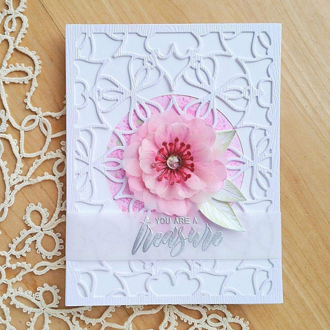 Altenew Build-A-Flower Set Build-A-Flower: Sakura Blossom Layering Stamp & Die Set