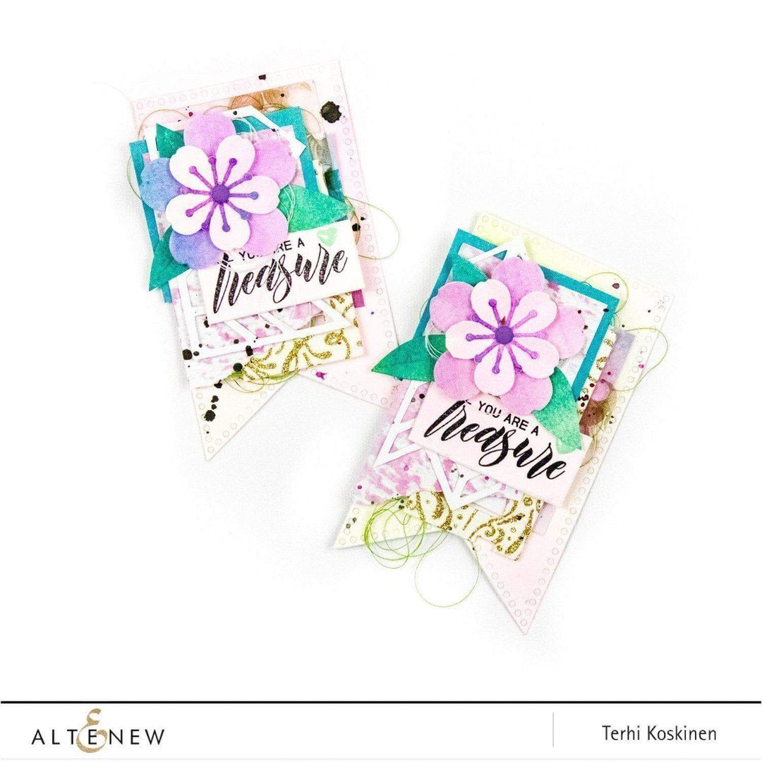 Altenew Build-A-Flower Set Build-A-Flower: Sakura Blossom Layering Stamp & Die Set