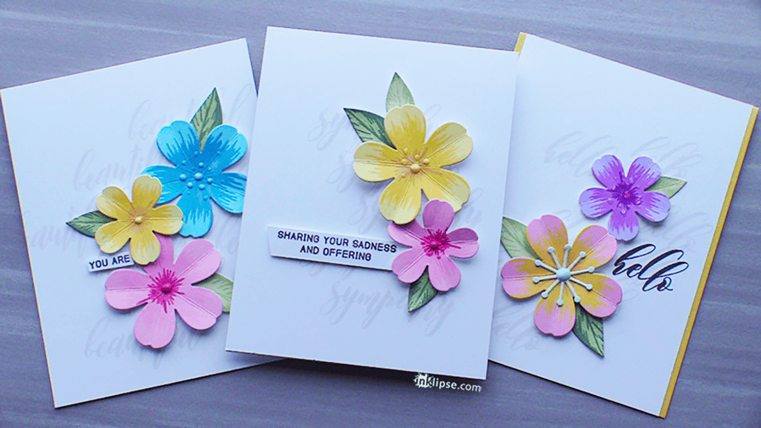 Altenew Build-A-Flower Set Build-A-Flower: Sakura Blossom Layering Stamp & Die Set