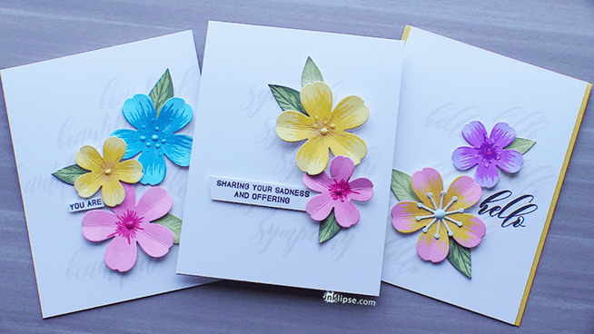 Altenew Build-A-Flower Set Build-A-Flower: Sakura Blossom Layering Stamp & Die Set