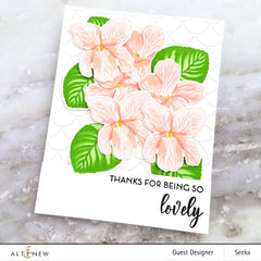 Altenew Build-A-Flower Set Build-A-Flower: Sweet Violet Layering Stamp & Die Set