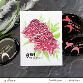 Altenew Build-A-Flower Set Build-A-Flower: Torch Ginger Layering Stamp & Die Set