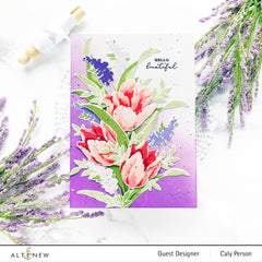 Altenew Build-A-Flower Set Build-A-Flower: Triumph Tulip Layering Stamp & Die Set