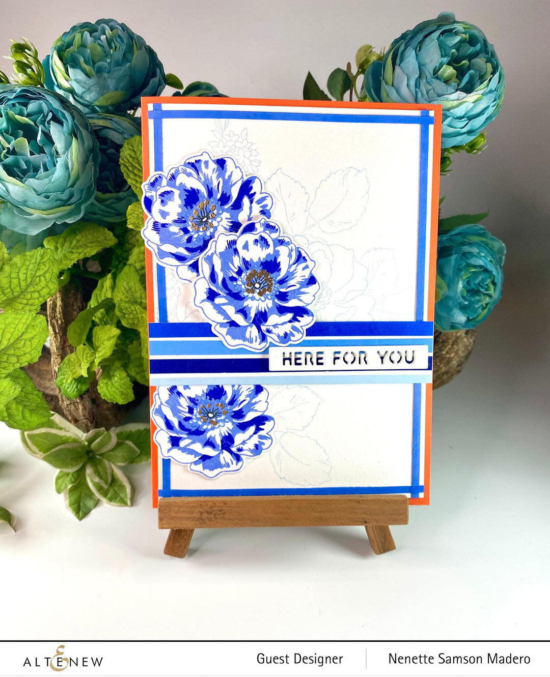Altenew Build-A-Flower Set Build-A-Flower: Wild Rose Layering Stamp & Die Set