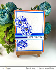 Altenew Build-A-Flower Set Build-A-Flower: Wild Rose Layering Stamp & Die Set