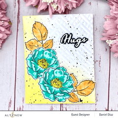 Altenew Build-A-Flower Set Build-A-Flower: Wild Rose Layering Stamp & Die Set