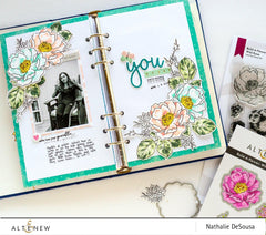 Altenew Build-A-Flower Set Build-A-Flower: Wild Rose Layering Stamp & Die Set