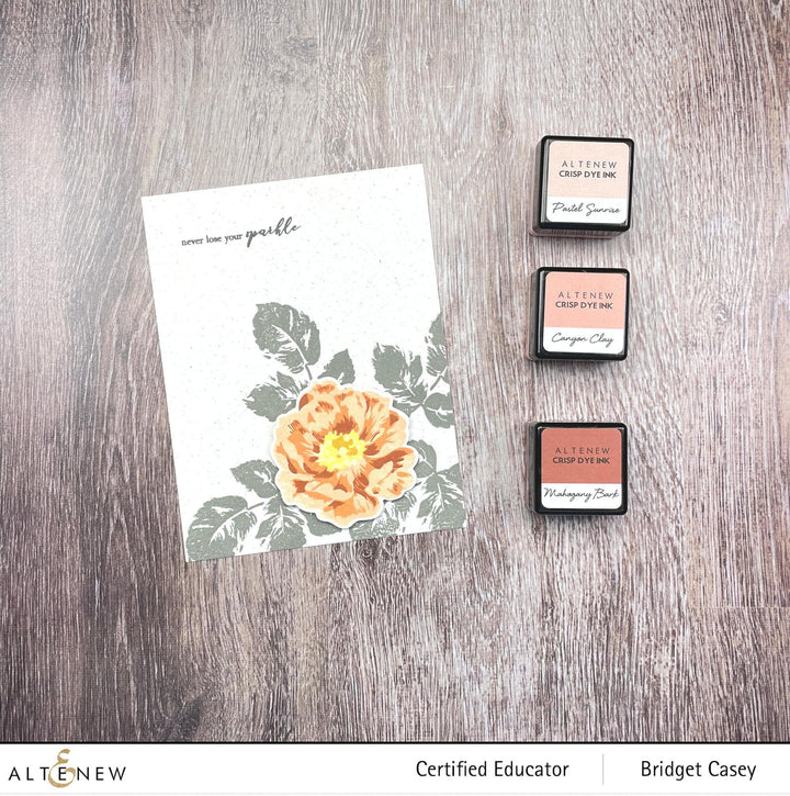 Altenew Build-A-Flower Set Build-A-Flower: Wild Rose Layering Stamp & Die Set