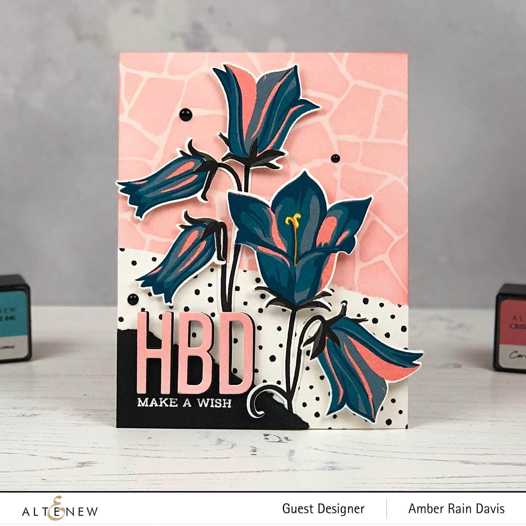 Altenew Build-A-Flower Set Z - Build-A-Flower: Bellflower Layering Stamp & Die Set