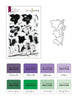 Altenew Build-A-Flower Set Z - Build-A-Flower: Bellflower Layering Stamp & Die Set & Ink Bundle