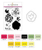 Altenew Build-A-Flower Set Build-A-Flower: Camellia Layering Stamp & Die Set & Ink Bundle