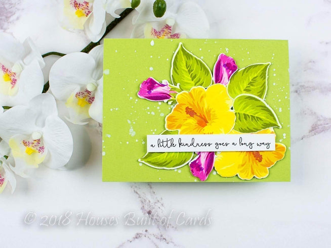 Altenew Build-A-Flower Set Build-A-Flower: Hibiscus Layering Stamp & Die Set