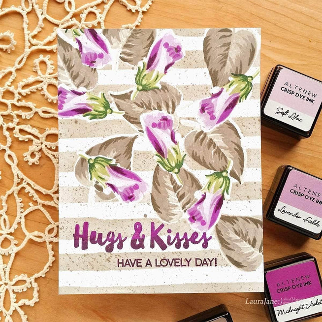 Altenew Build-A-Flower Set Build-A-Flower: Hibiscus Layering Stamp & Die Set