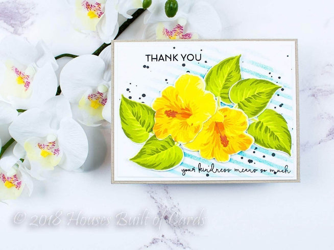 Altenew Build-A-Flower Set Build-A-Flower: Hibiscus Layering Stamp & Die Set