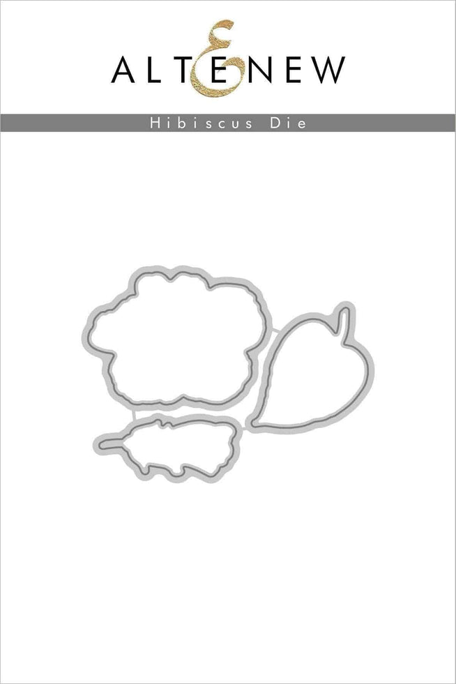 Altenew Build-A-Flower Set Build-A-Flower: Hibiscus Layering Stamp & Die Set