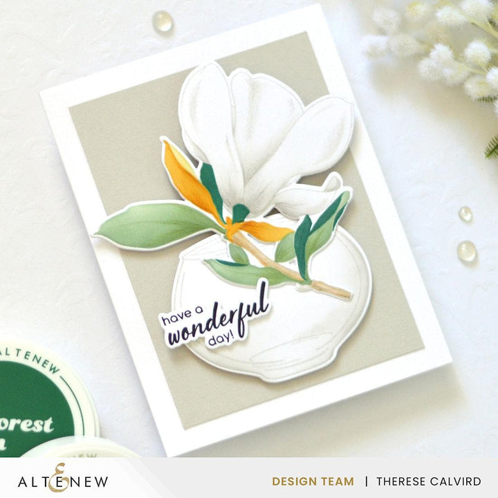 Altenew Build-A-Garden Bundle Build-A-Garden: Blushing Magnolias & Add-on Die Bundle