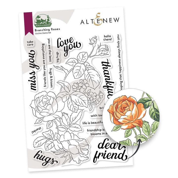 Build-A-Garden: Branching Roses & Add-on Die Bundle