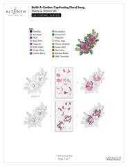 Build-A-Garden: Captivating Floral Swag & Add-on Die Bundle