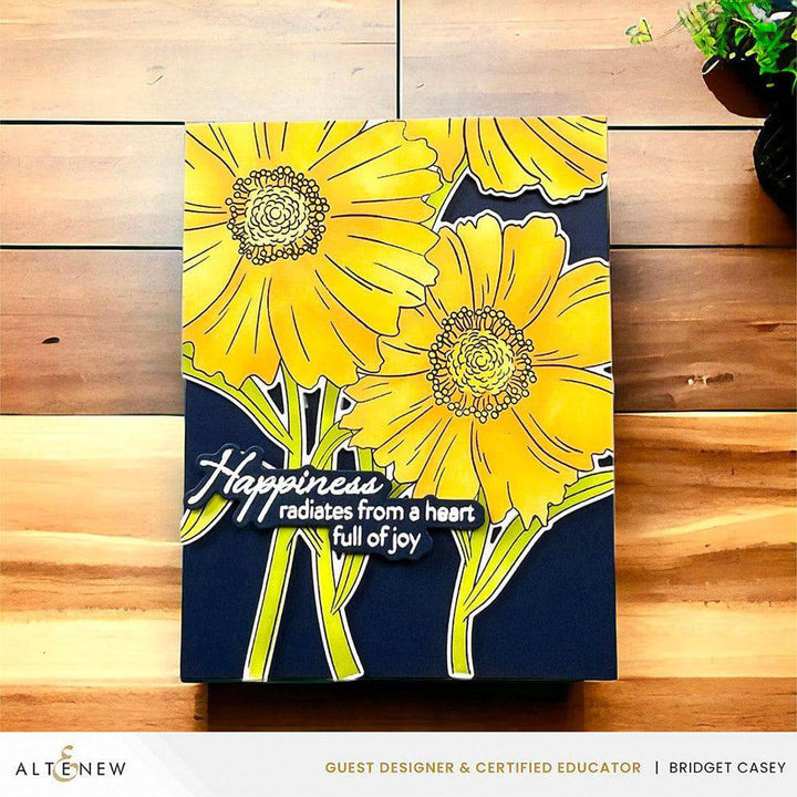 Altenew Build-A-Garden Bundle Build-A-Garden: Cheerful Coreopses & Add-on Die Bundle