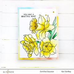 Altenew Build-A-Garden Bundle Build-A-Garden: Daffodil Delight & Add-on Die Bundle