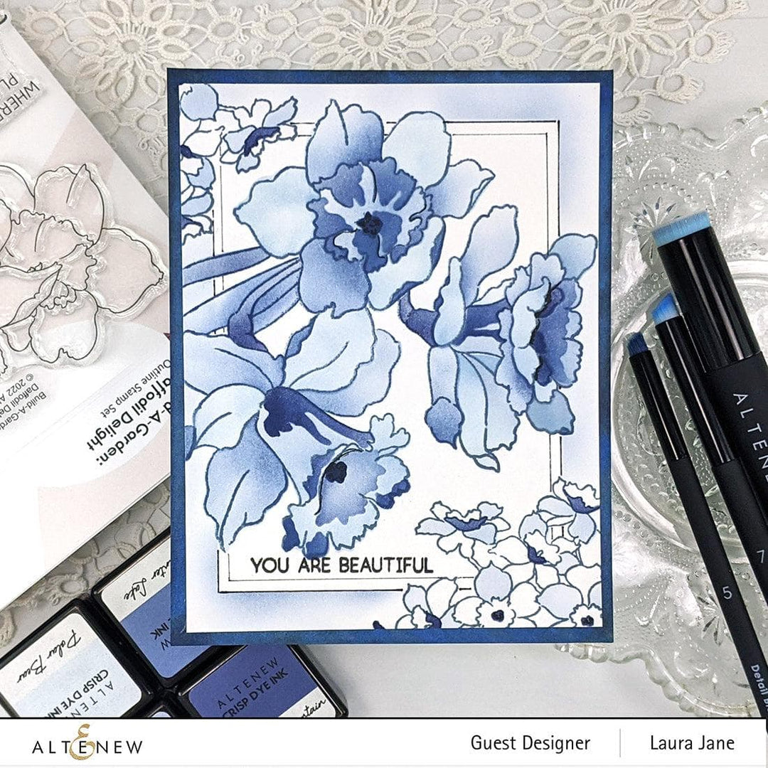 Altenew Build-A-Garden Bundle Build-A-Garden: Daffodil Delight & Add-on Die Bundle