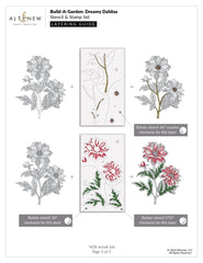 Build-A-Garden: Dreamy Dahlias and Add-on Die Bundle