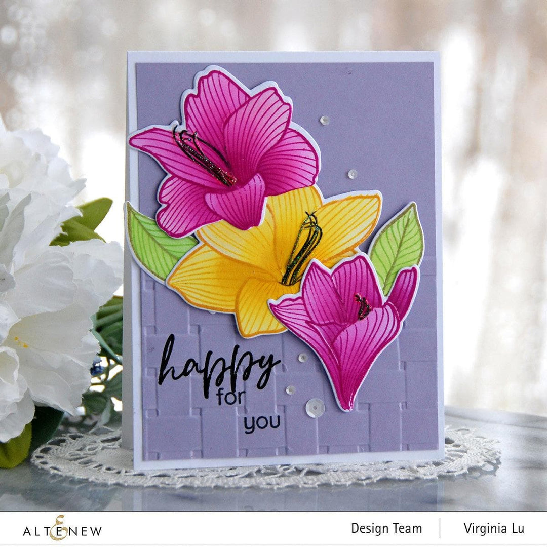 Altenew Build-A-Garden Bundle Build-A-Garden: Esplanade Flowers & Add-On Die Bundle