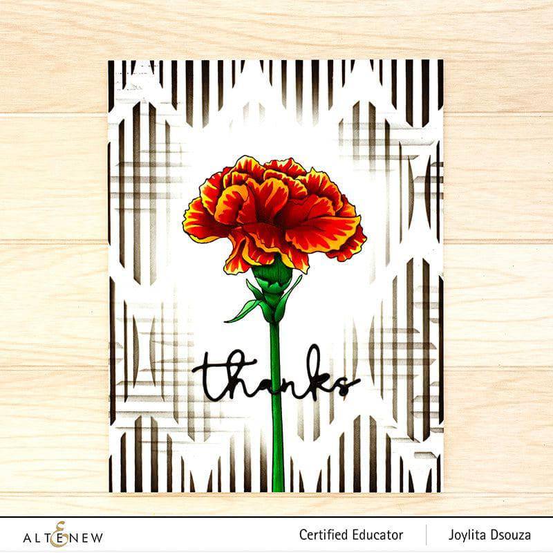 Altenew Build-A-Garden Bundle Build-A-Garden: Grand Carnations & Add-On Die Bundle