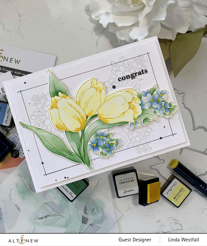 Altenew Build-A-Garden Bundle Build-A-Garden: Magnificent Branch & Tulips & Friends Add-on Die Bundle